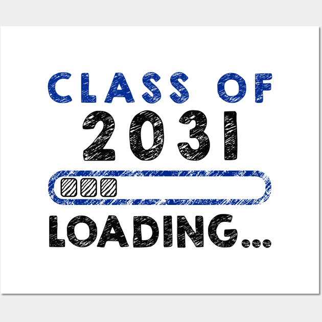 Class of 2031 Loading... Wall Art by KsuAnn